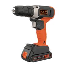 Taladro atornillador inalámbrico 3/8" 20V VVR B&D BCD702C1