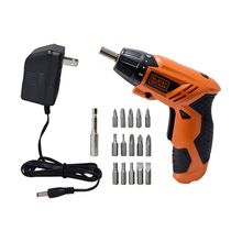 Atornillador torque 4.8V con luz LED+15 puntas B&D KC4815-B3
