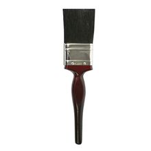 Brocha de cerda natural madera vinotinto 1.1/2"
