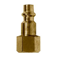 Conector rápido hembra tipo Americano NPT Laton 1/4"