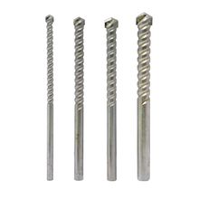 Broca p/muro tungsteno 3/16 a 3/8" Jg 4 Pz
