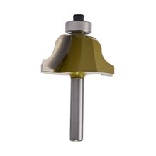 Fresa Moldura romana, tungsteno eje 1/4 3/4"
