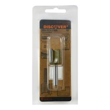 Fresa recta 2 filos tungsteno eje 1/4 3/4"