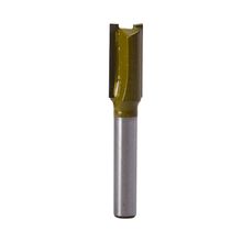 Fresa recta 2 filos tungsteno eje 1/4 3/8"