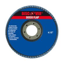 Lija disco Flap 4.1/2" DISCOVER grano 100