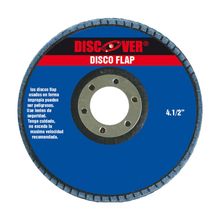 Lija disco Flap 4.1/2" DISCOVER grano 80