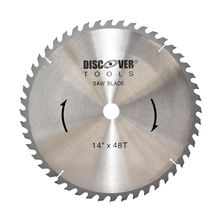Sierra circular dientes tungsteno eje 1" 48 x 14"