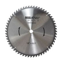 Sierra circular dientes tungsteno eje 1" 60 x 16"