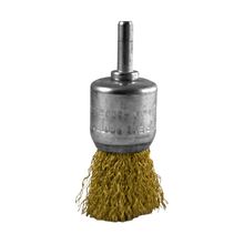Grata brocha 1.1/8" cobrizada eje 1/4"