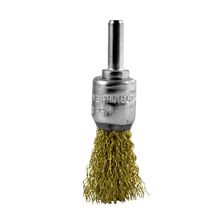 Grata brocha 3/4" cobrizada eje 1/4"