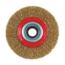 Grata circular cobrizada 3/4 x 4"