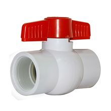 Registro de bola PVC 235 PSI c/rosca interna 1.1/2"