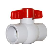 Registro de bola PVC 235 PSI lisa 1/2"