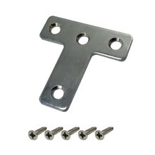 Barra en T 2" galvanizado c/tornillos