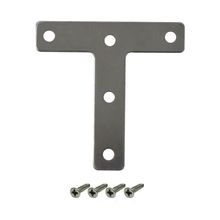 Barra en T 3" galvanizado c/tornillos 2 Unidades