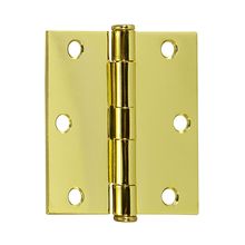 Bisagra perno cobrizada con tornillo 3 x 3"