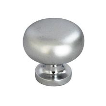 botón satinado para muebles 29 mm