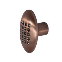 botón zinc satinado
