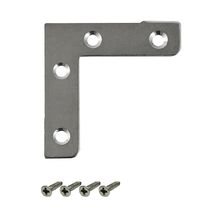 Esquinero con tornillos galvanizado 1.1/2"