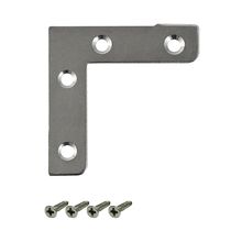 Esquinero con tornillos galvanizado 2.1/2"