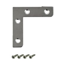 Esquinero con tornillos galvanizado 3.1/2"