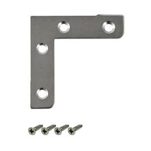 Esquinero con tornillos galvanizado 1.1/2" 4 unidades