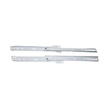 Guía metálica para cajón blanco 0.8mm x 35cm