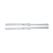 Guía metálica para cajón blanco 0.8mm x 55cm