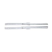 Guía metálica para cajón blanco 0.8mm x 50cm