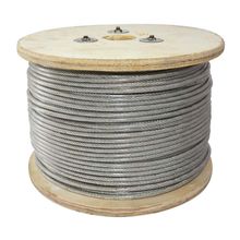 Cable acero plastificado 6 x 7 Rollo 200 mts 1/8 "