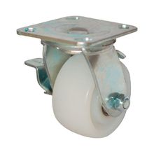 Rodachina giratoria con freno, industrial nylon 150 mm 6"