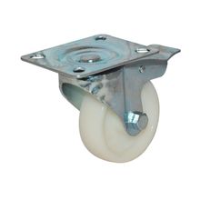 Rodachina giratoria con freno, industrial, nylon 75 mm 3"
