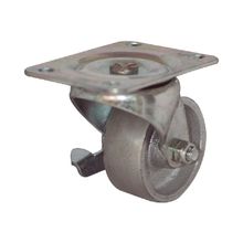 Rodachina giratoria rueda metálica con freno 50 mm 2"