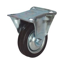 Rodachina R F fija Industrial rueda labrada 4"
