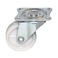Rodachina R L Plataforma c/esfera rueda nylon 1.1/2"