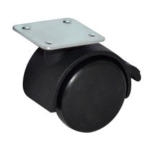 Rodachina R L Plataforma d/rueda c/freno 50 m m 2"