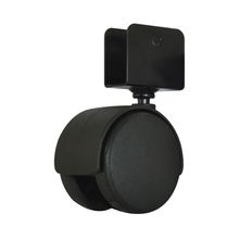 Rodachina R L U caja 3/4" doble rueda 40 mm 1.1/2"