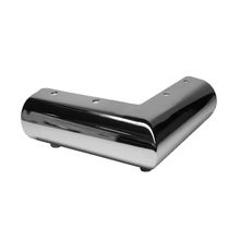 Pata corta para mueble cromada 150 mm