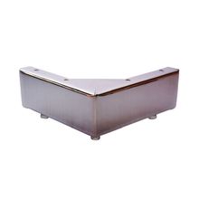 Pata corta para mueble cromada 50 x 150 x 150 mm