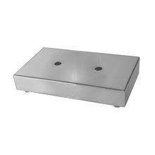 Pata corta para mueble cromadas 100x180x30 mm