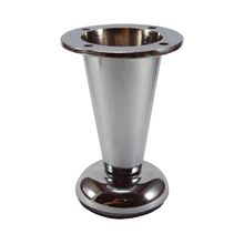 Pata metálica para mueble cromadas 100 mm