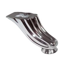Patas metálicas para Sofas cromadas 110 mm