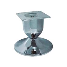 Pata metálica para mueble cromadas 100 mm