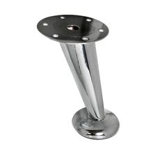 Pata metálica para mueble cromada 120 mm