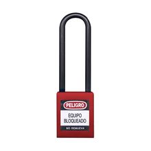 Candado de bloqueo Rojo BLO 38 mm BL YALE