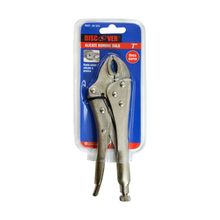 Alicate hombre solo cromado boca curva DISCOVER 7"