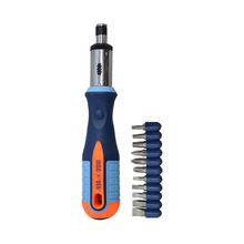 Destornillador Ratchet 11 puntas cr-v pala estrella Torx