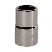 Copa 12 puntas 1/2" x 15/16" STANLEY"