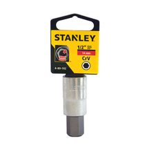 Copa con punta hexagonal 1/2 - 14mm STANLEY