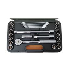 Copas con Ratchet Jgo 25 Pz 1/2" 10-14mm STAN 3/8-3/4"